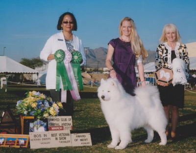 Riley in Arizona in 2011